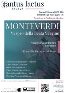 Affiche Vepres, 28/29 mars 2026